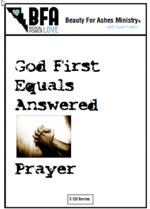 God First Equals Answered Prayer